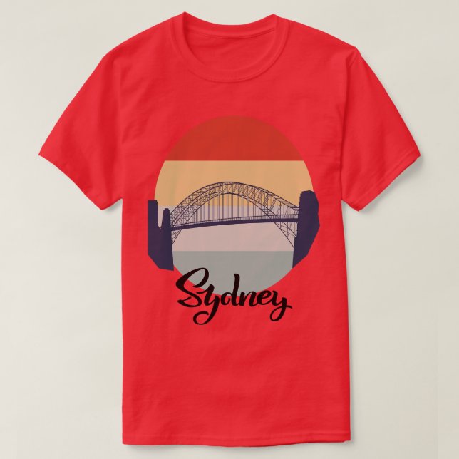 Sydney Harbour Bridge T-Shirt (Design Front)