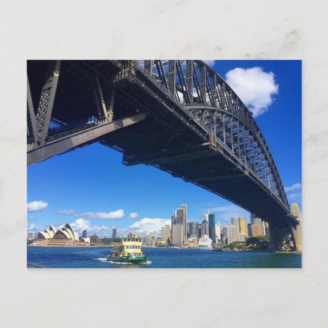 sydney harbour ferry postcard (Front)