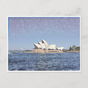 sydney harbour ferry postcard