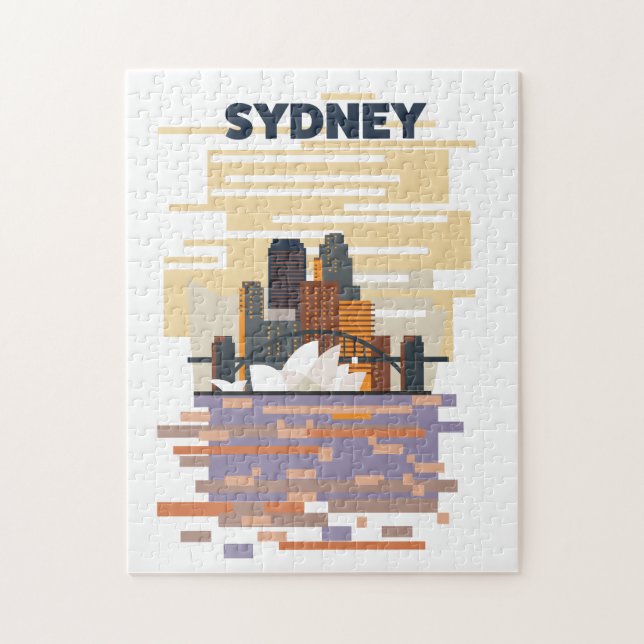 Sydney Harbour Jigsaw Puzzle (Vertical)