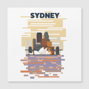 Sydney Harbour Magnetic Invitation