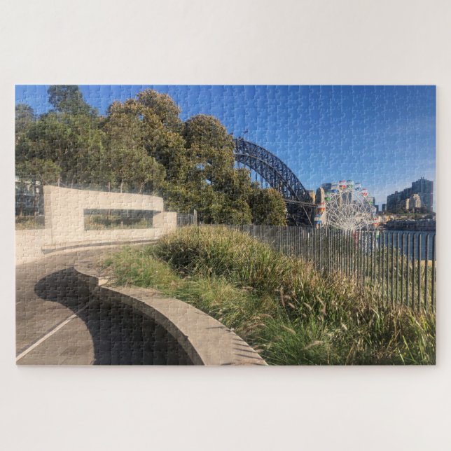 sydney harbour park jigsaw puzzle (Horizontal)