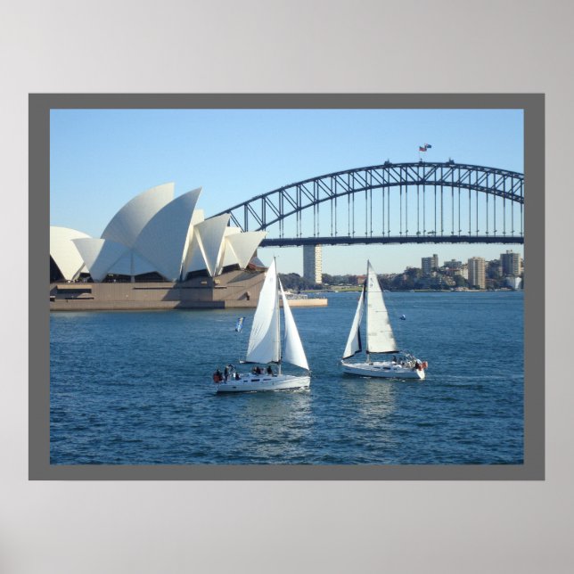 Sydney Harbour Poster (Front)