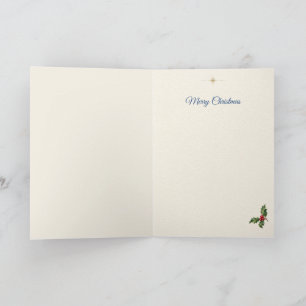 Sydney Harbour Summer Gold Merry Christmas Card