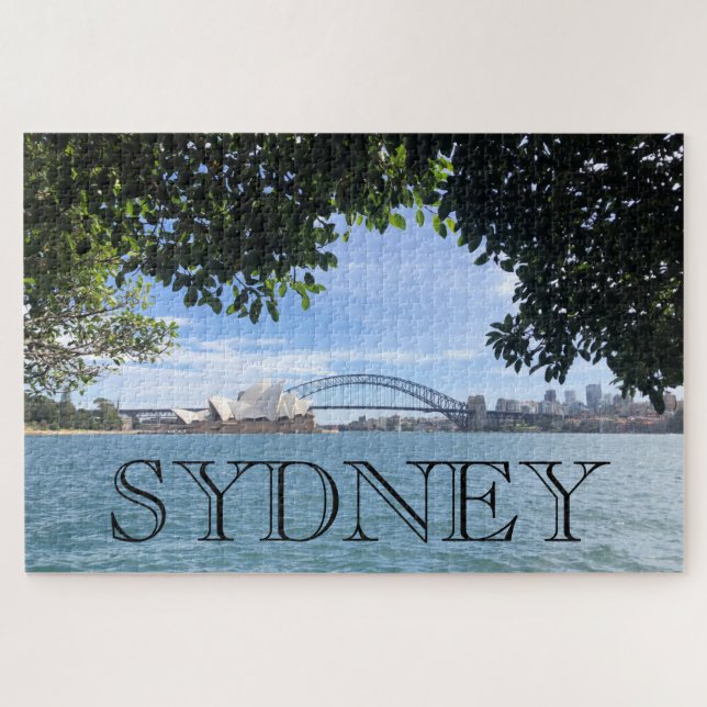 sydney harbour tree jigsaw puzzle (Horizontal)