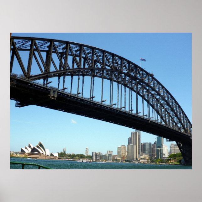 sydney harbour view poster (Front)