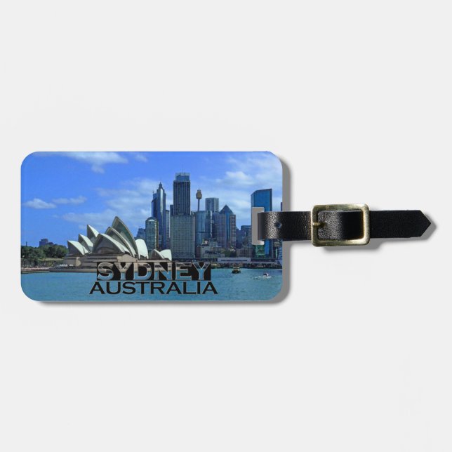 Sydney Luggage Tag (Front Horizontal)