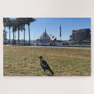 sydney magpie jigsaw puzzle