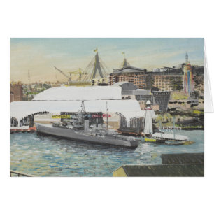 Sydney Maritime Museum from Hotel Balcony. 1998