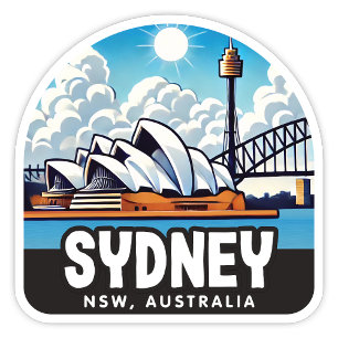 Sydney, New South Wales Australia Sticker