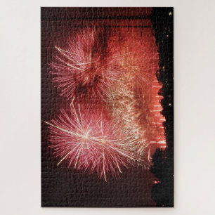 Sydney New Year's Eve Fireworks Jigsaw Puzzle