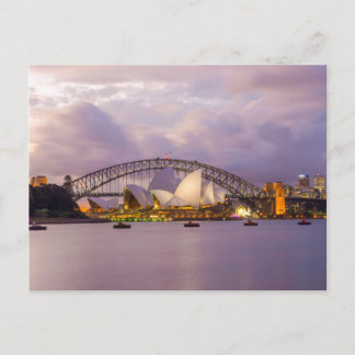 Sydney Opera and Harbour Bridge Postcard