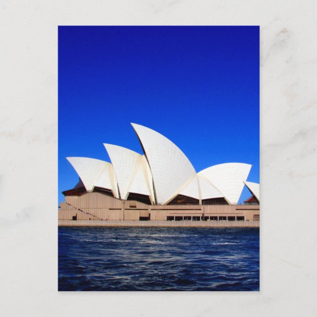 sydney opera blues postcard (Front)
