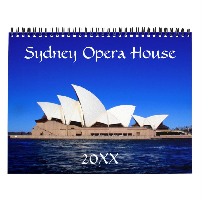sydney opera house 2027 calendar (Cover)