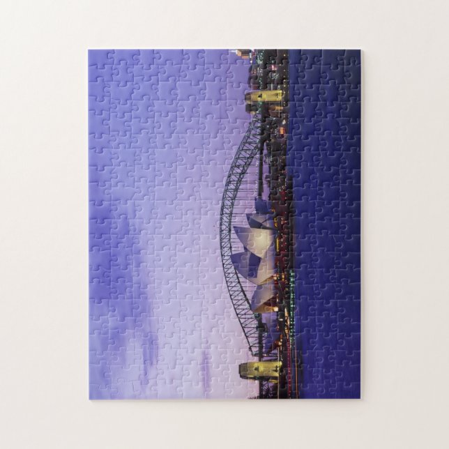 Sydney Opera House and Harbour, New South 2 Jigsaw Puzzle (Vertical)