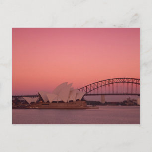 Sydney Opera House and Harbour, New South Postcard