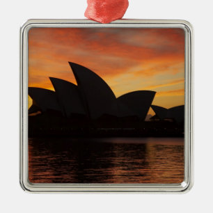 Sydney Opera House at Dawn, Sydney, New South Metal Tree Decoration
