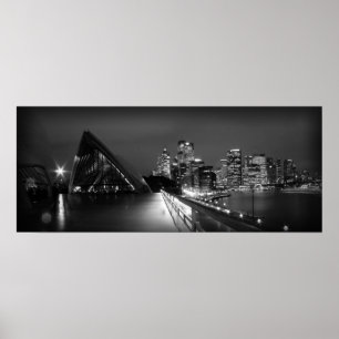 Sydney Opera House at Night Poster