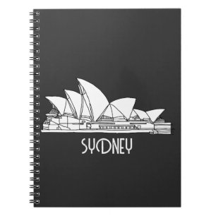 Sydney Opera House Australia drawing sketch Notebook