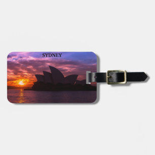 SYDNEY - OPERA HOUSE - AUSTRALIA LUGGAGE TAG