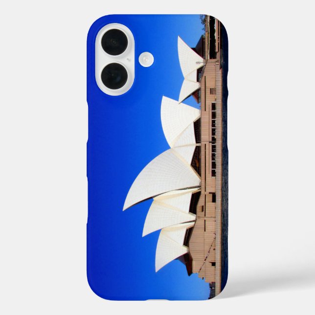 sydney opera house blue Case-Mate iPhone case (Back)