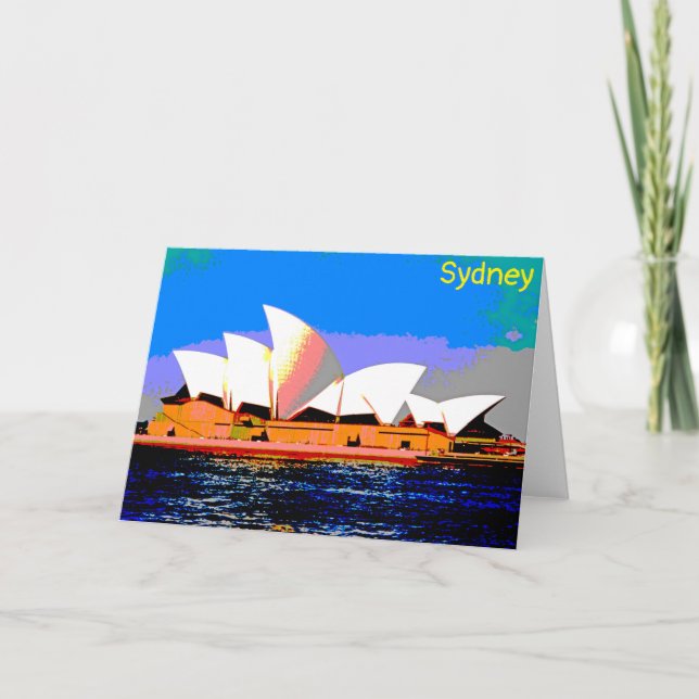Sydney Opera House Card (Front)