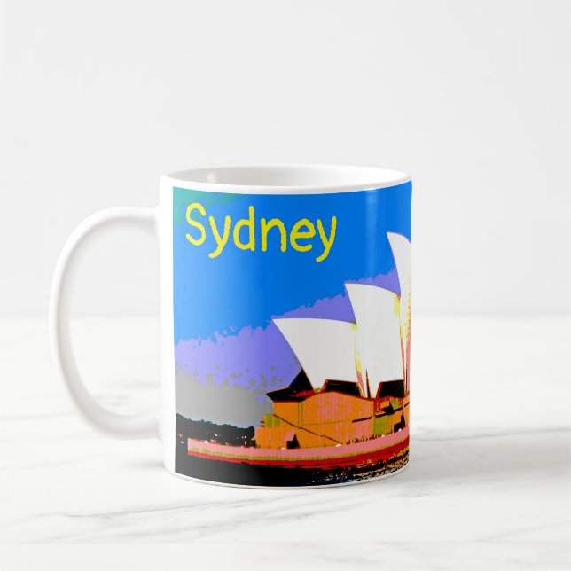 Sydney Opera House Coffee Mug (Left)
