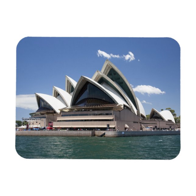 Sydney Opera House exterior, Sydney, New South Magnet (Horizontal)
