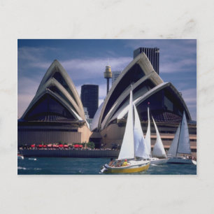 Sydney Opera House from the Harbour, New South Wal Postcard