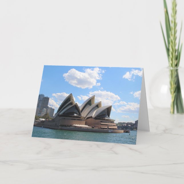 Sydney Opera House Greeting Cards (Front)