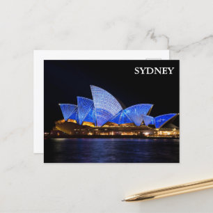 Sydney opera house, Harbo Australia  Postcard
