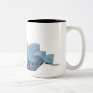 Sydney Opera House in Lace Patterns Two-Tone Coffee Mug