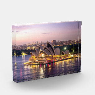 Sydney Opera House in the Evening Photo Block