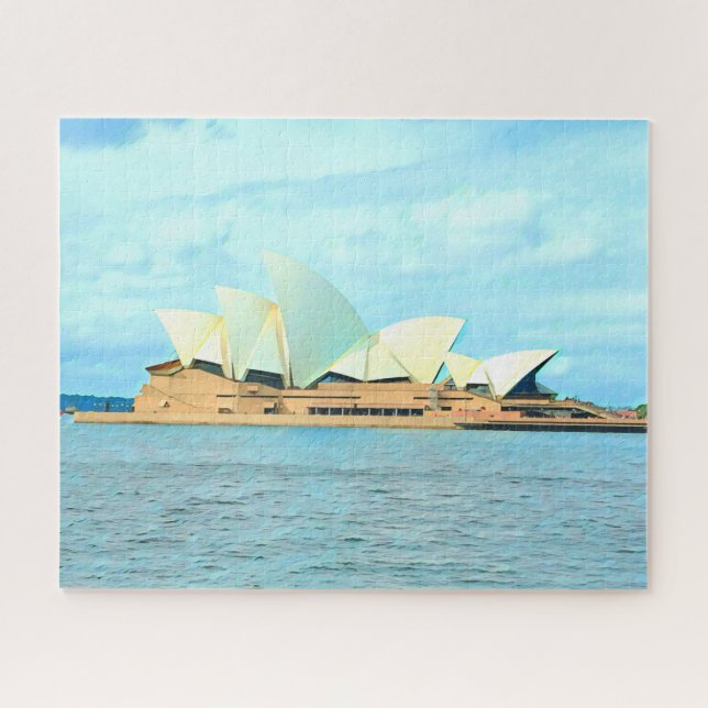 Sydney Opera House landscape challenging Jigsaw Puzzle (Horizontal)