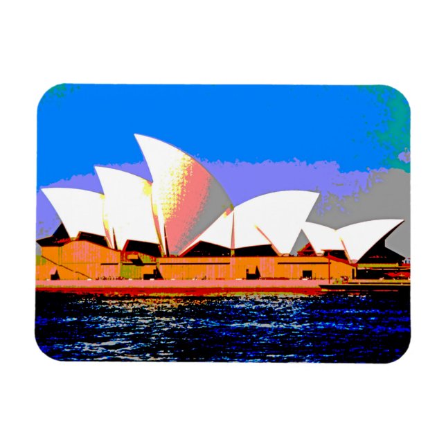 Sydney Opera House Magnet (Horizontal)