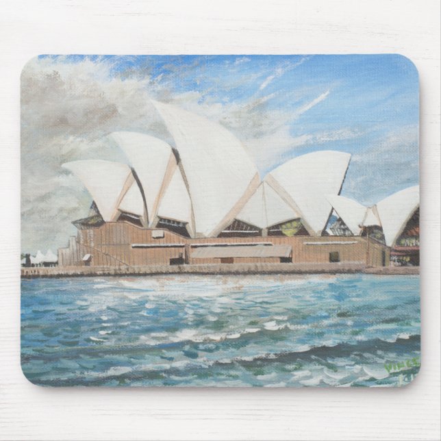 Sydney Opera House Mouse Pad (Front)