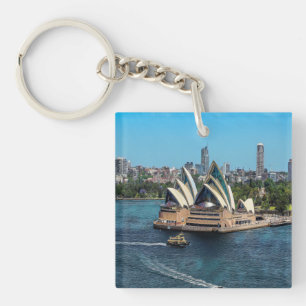Sydney - OPERA HOUSE - panorama Key Ring