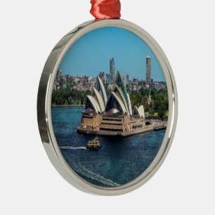 Sydney - OPERA HOUSE - panorama Metal Ornament