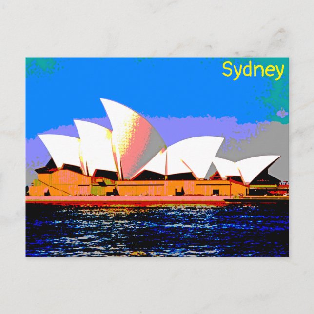 Sydney Opera House Postcard (Front)