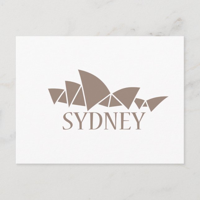 Sydney Opera House Postcard (Front)