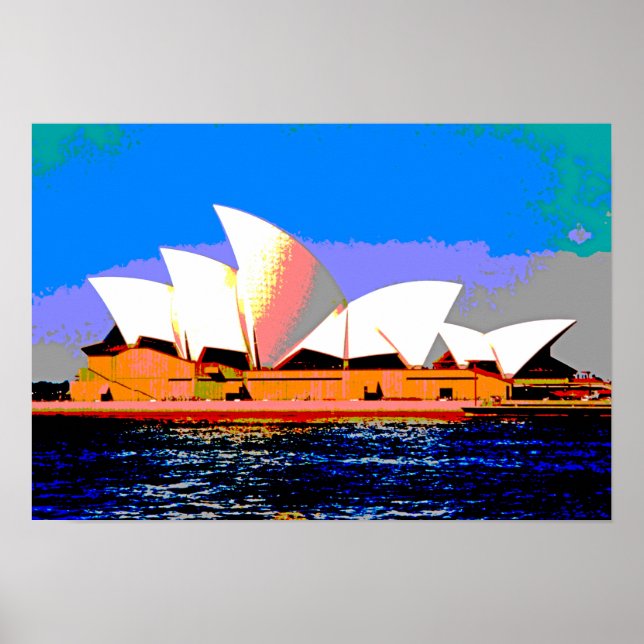 Sydney Opera House Poster (Front)