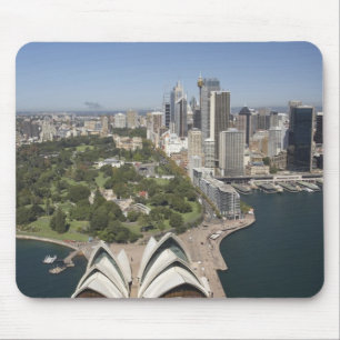 Sydney Opera House, Royal Botanic Gardens, CBD Mouse Pad