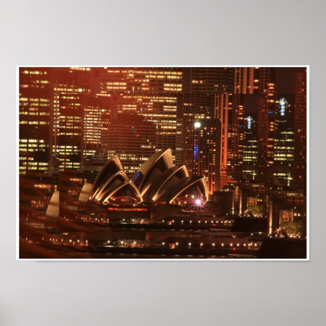Sydney Opera House Sparkling, Sydney Opera Hous... Poster (Front)
