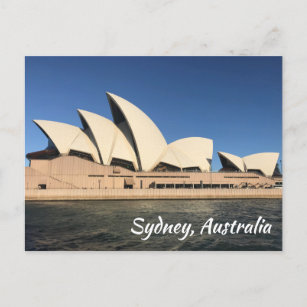 Sydney Opera House Travel Australia Postcard