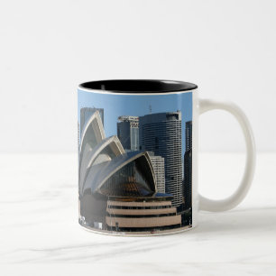 Sydney Opera House Two-Tone Coffee Mug