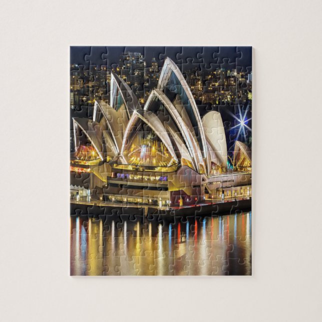 Sydney - OPERA HOUSE - view Jigsaw Puzzle (Vertical)