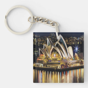 Sydney - OPERA HOUSE - view Key Ring