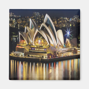 Sydney - OPERA HOUSE - view Magnet