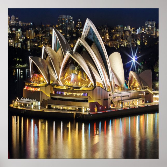 Sydney - OPERA HOUSE - view Poster (Front)