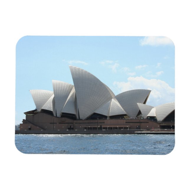 Sydney operahouse fexible magnet (Horizontal)